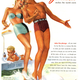 Illustration for article titled The Reality Behind Mad Men's Vintage Jantzen Swimsuit Ads